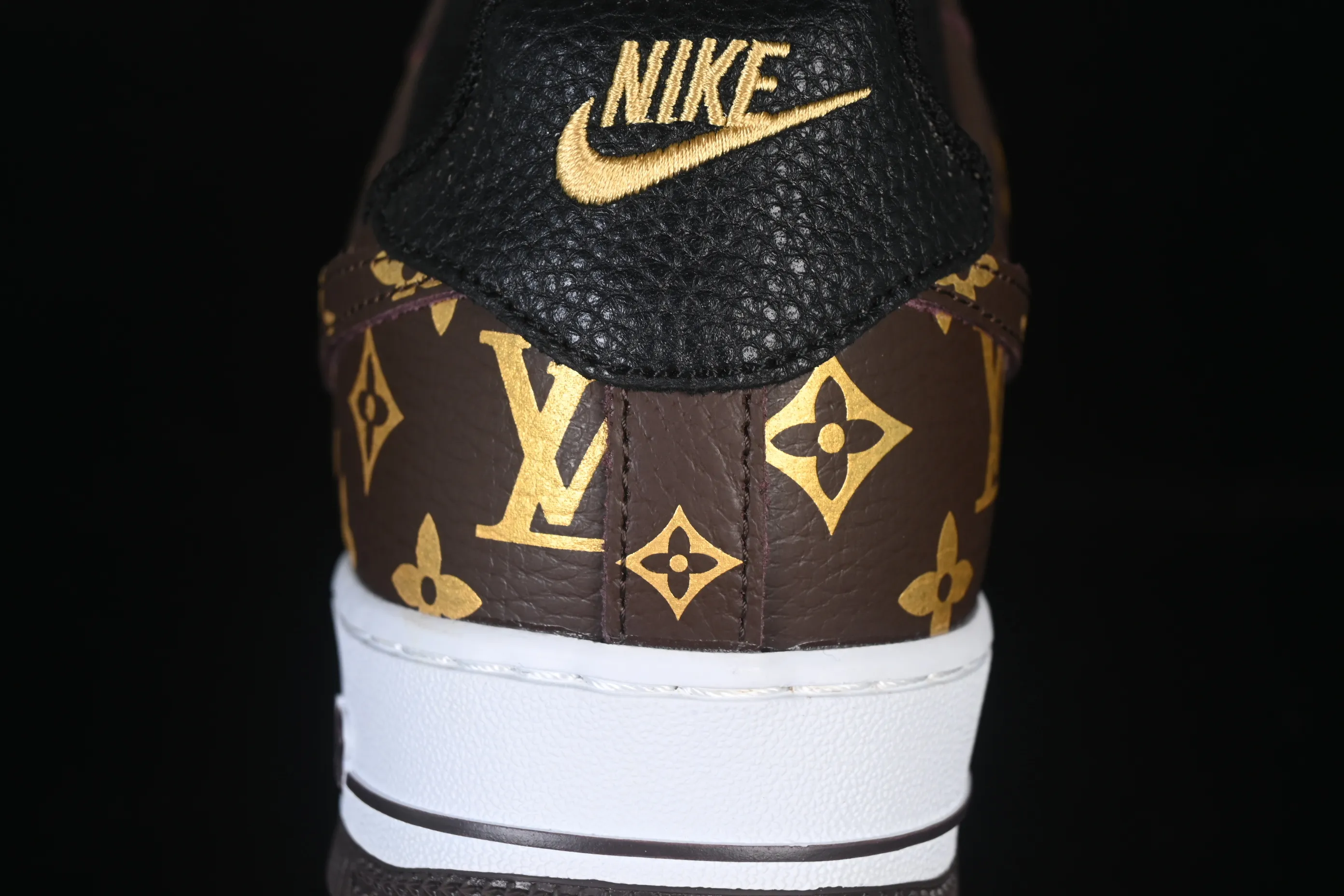 All categories Nk Air Force 1 Air Force series Nk Air Force 1 Low Air Force low top Nike Air Force 1'07 Low LV joint classic white brown Air Force 1 low top casual sneakers CZ3986-004